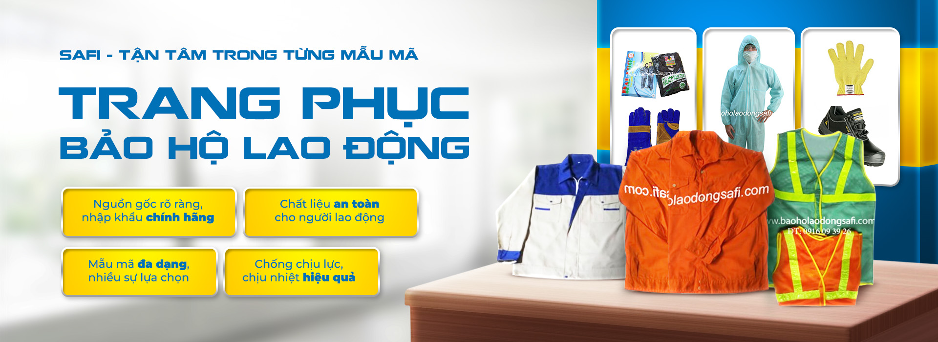 Công Ty CP Bảo Hộ Lao Động SAFI